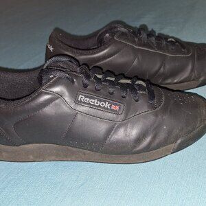 Reebok Princess Sneaker - Black - Size 10